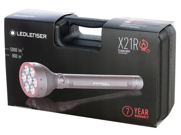 Ledlenser® Stablampe &quot;X21R&quot; schwarz